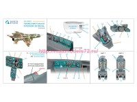 QD+48579   3D Декаль интерьера кабины МиГ-21СМТ (Eduard) (с 3D-печатными деталями) (attach3 89434)